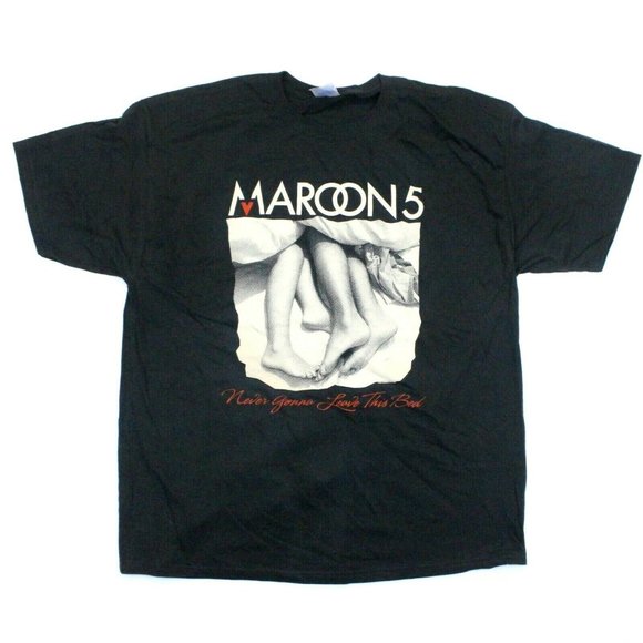 Maroon 5 Never Gonna Leave This Bed Tee - 2XL - Picture 1 of 5